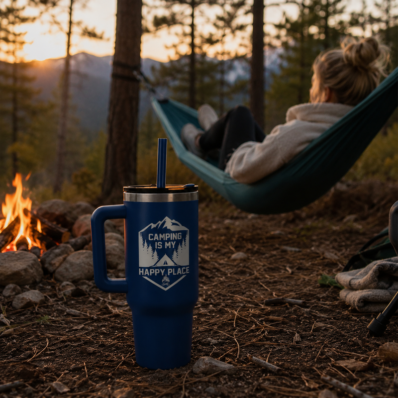 My Happy Place - Tumbler