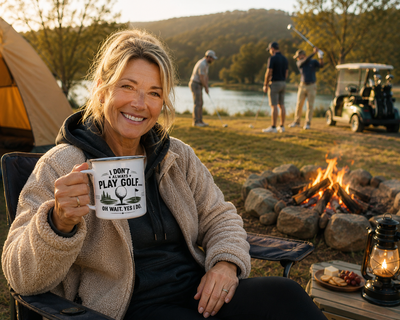 Golf Humour Camping Mug