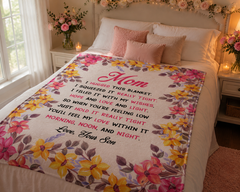 Mom You Will My Love In It â€“ Coral Fleece Blanket