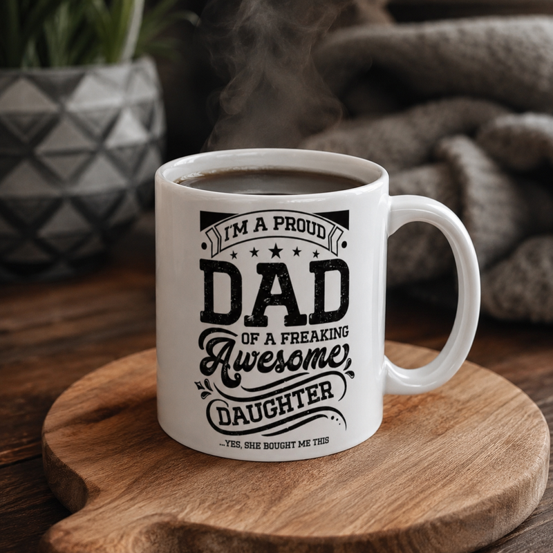 I'm a Proud Dad â€“ Ceramic Mug