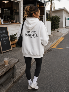 PRETTY. POWERFUL. Hoodie black