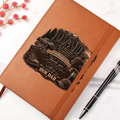 Dad Gift Wrapped Graphic Journal - Our Dad