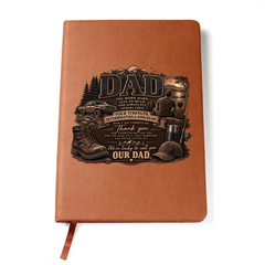 Dad Gift Wrapped Graphic Journal - Our Dad