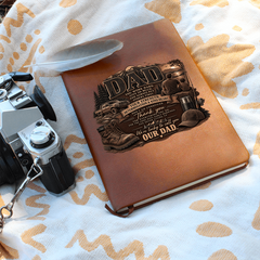 Dad Gift Wrapped Graphic Journal - Our Dad