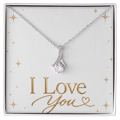 Alluring Beauty Necklace - Yellow & White Gold Variants