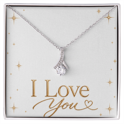 Alluring Beauty Necklace - Yellow & White Gold Variants