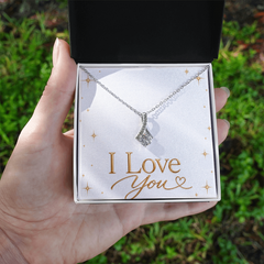 Alluring Beauty Necklace - Yellow & White Gold Variants