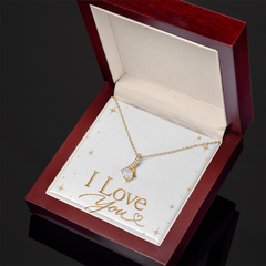 Alluring Beauty Necklace - Yellow & White Gold Variants