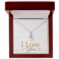 Alluring Beauty Necklace - Yellow & White Gold Variants