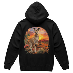 Vibrant Kangaroo Hoodie