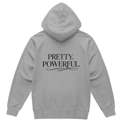 PRETTY. POWERFUL. Hoodie black