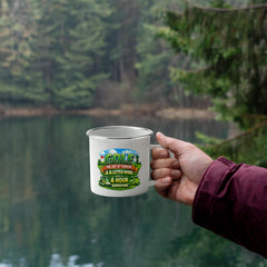 Golf Humour Colourful Camping Mug